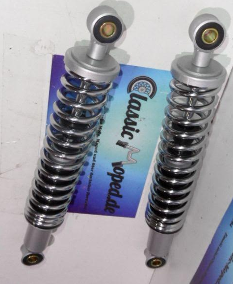 Hercules DKW Stoßdämpfer Federbeine hinten K50 Sprint RL SL MK 310 mm Neu - Classic-Moped