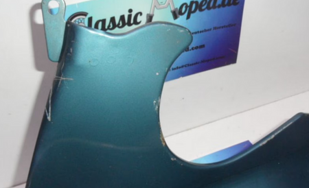 Beinschutz passend für Zündapp 510 Gebläse blau met NOS NEU - Classic-Moped