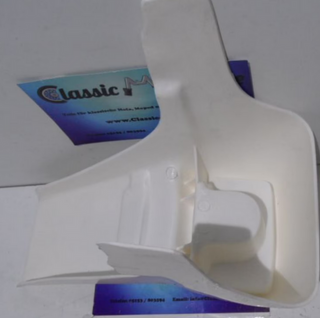 Schutzblech hinten passend für Honda MB5 MB8 MB 50 weiß NEU - Classic-Moped