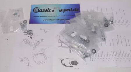Fahrwerk Schrauben für Kreidler RS RM TM 1967-1972 237 Teile NEU - Classic-Moped
