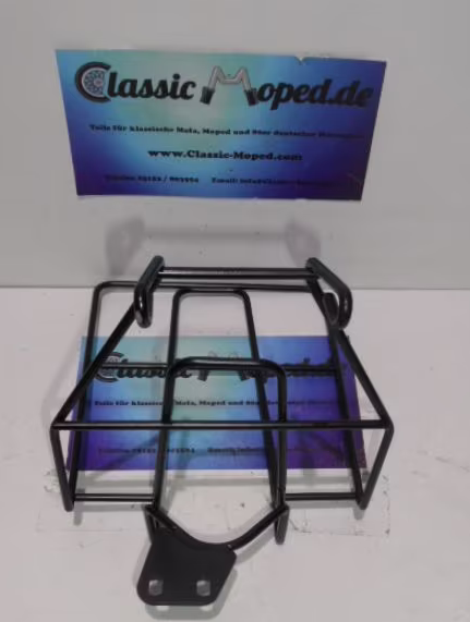 Honda Camino PA 50 Gepäckträger Schwarz Vorn Gabel NEU - Classic-Moped