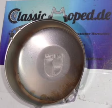 Lichtmaschinen Deckel Chrom stabil Stahl Puch Maxi X20 X30 NEU - Classic-Moped