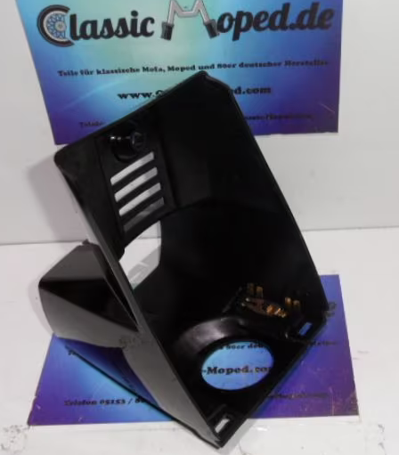 Honda Camino PA50 Lampe Scheinwerfer Gehäuse schwarz Schalter NEU - Classic-Moped
