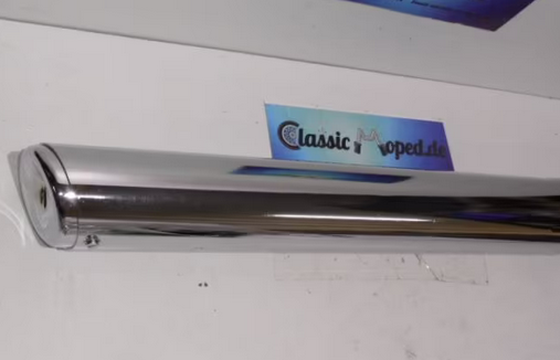 Auspuffanlage passend für Zündapp KS80 Super 537-010 Chrom NEU