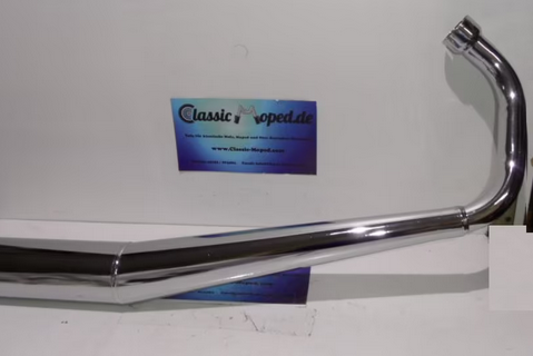 Auspuffanlage passend für Zündapp KS80 Super 537-010 Chrom NEU