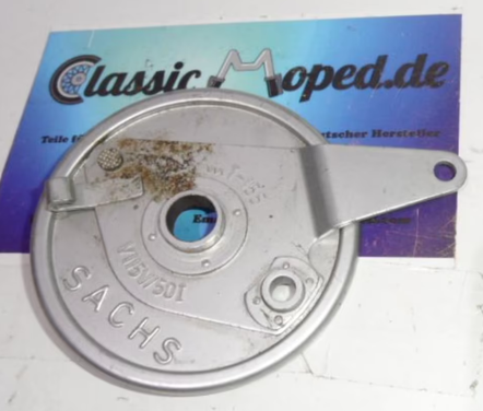 Sachs Bremsanker Platte V115V/50I T ~155 Miele Hercules NOS NEU