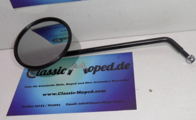 2 Spiegel BUMM schwarz passend für Zündapp CS Hai KS 50 K80 NEU