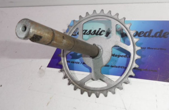 Tretwelle Tretlagerwelle Sachs Automatik 740.65.98 16mm NEU