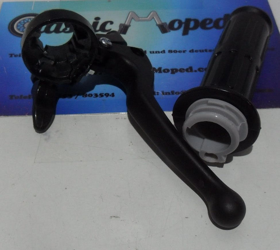 Hercules Prima GT Gasgriff schwarz Kunststoffhebel Choke NEU - Classic-Moped