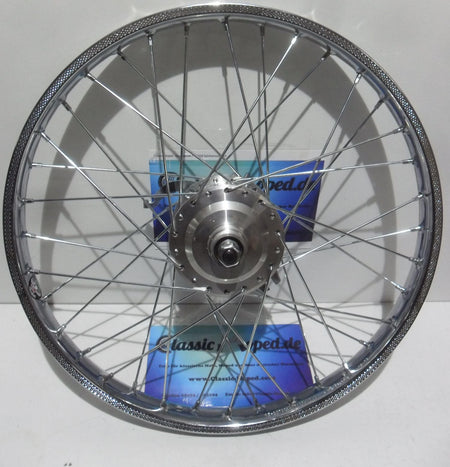 Puch Maxi Felge Hinterrad 1,2 x 17 mit Bremse Rad Speiche NEU - Classic-Moped