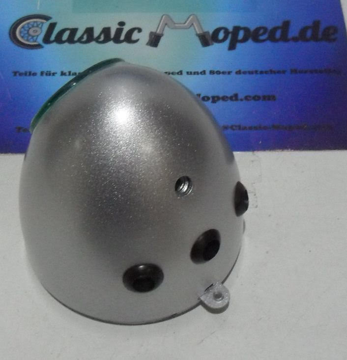 Lampe Scheinwerfer Topf klein silber Rixe REX Dürkopp Moped NEU - Classic-Moped