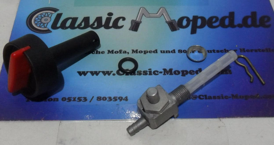 Benzinhahn Vespa Piaggio Grillo NEU M10 x 1 Kraftstoffhahn - Classic-Moped
