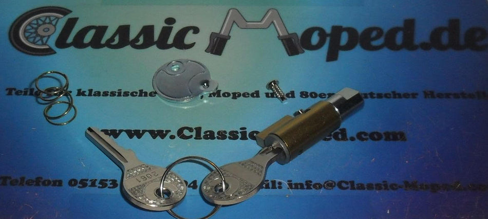 Lenkradschloss Lenkerschloss Hercules Zündapp  10 mm abgeflacht 529-10.906 - Classic-Moped