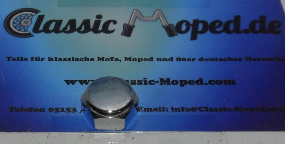 Zündapp CS50 Hai25 KS125-175 Lenkkopflager Abschluss Mutter Gabelmutter 520-12.14 Neu - Classic-Moped
