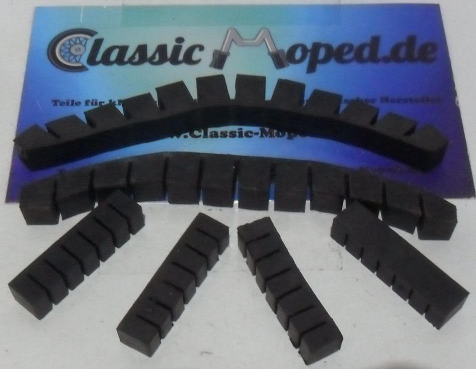 Zündapp GTS KS50 Supertherm Zylinder Dämpfung Gummis Rippen NEU - Classic-Moped