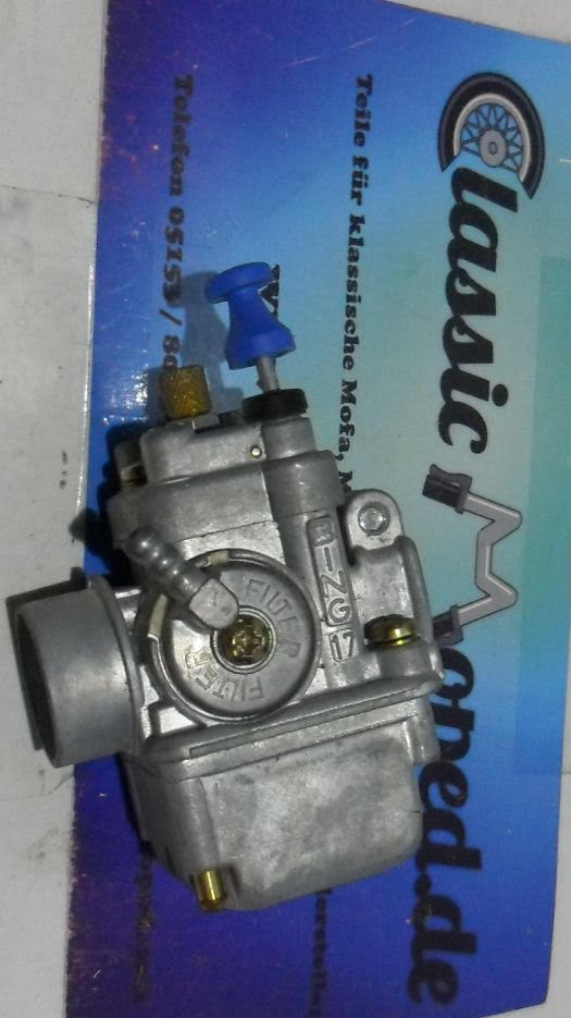 original Bing Vergaser 10mm Zündapp CS Hai 25 GT25 17-10-104 NEU - Classic-Moped