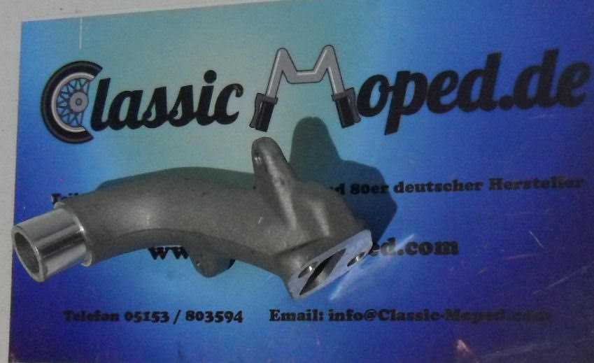 Hercules Optima Supra 3d Ansaugstutzen Sachs Motor 505 Prima NEU - Classic-Moped