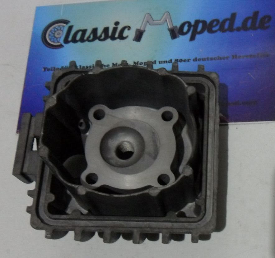 Zündapp KS50 517 WC Zylinder Kopf 284-02.167 schwarz H2O NEU - Classic-Moped