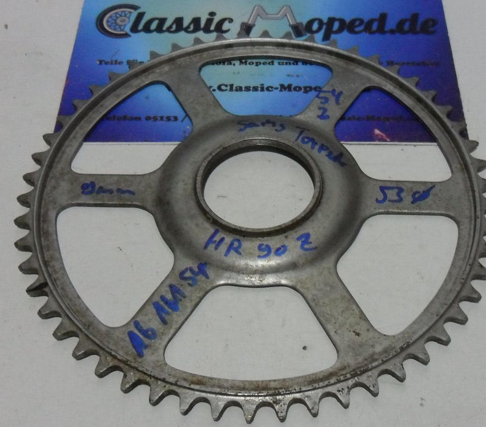 Schraub Kettenrad 40 - 50 èr Jahre Moped Torpedo Nabe HR90Z NEU - Classic-Moped