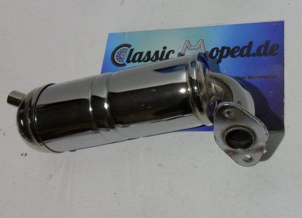 Peugeot 103 Vogue 104 Chrom Auspuff Flansch Zylinder NEU - Classic-Moped