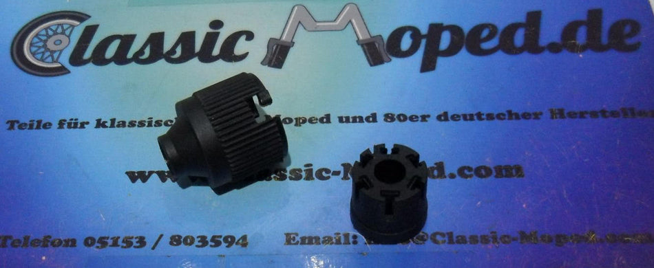 Zündapp KS80 - 125 -175 Anschlüss Fitting ZKW Armatur  521-16.335 KTM Gasgriff NEU - Classic-Moped