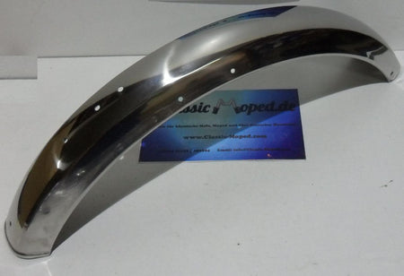 Puch Maxi N S  Schutzblech Kotflügel  vorn  Edelstahl NEU rund - Classic-Moped