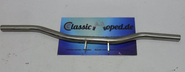 Zündapp KS 100 Fußrasten Anlage Unterbau vorn Edelstahl INOX NEU - Classic-Moped