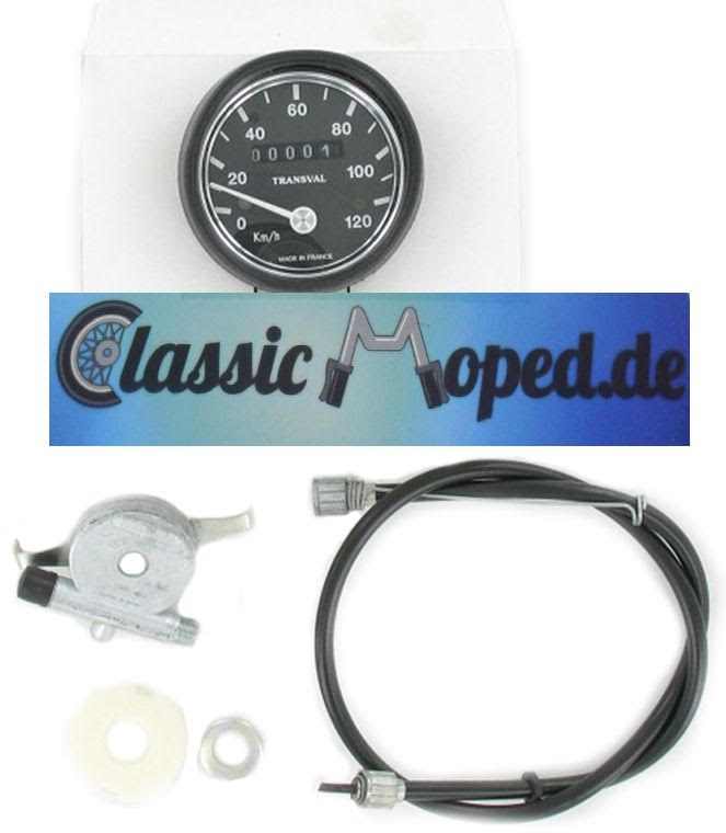 Tacho Welle Tachoantrieb komplett MBK 51 120 Km/h - Classic-Moped