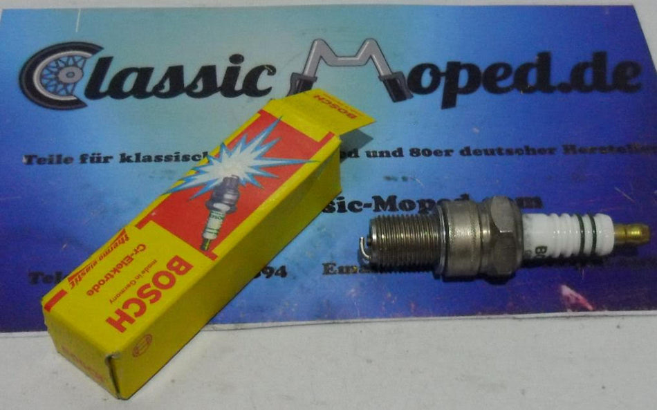 Bosch Zündkerze W175 T2 / W7DC Langgewinde Zündapp CS50 NEU - Classic-Moped