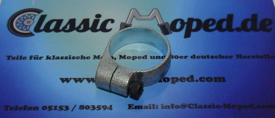 Auspuffschelle Zündapp Krümmer 36-38 mm KS50 GTS CS50 NEU - Classic-Moped