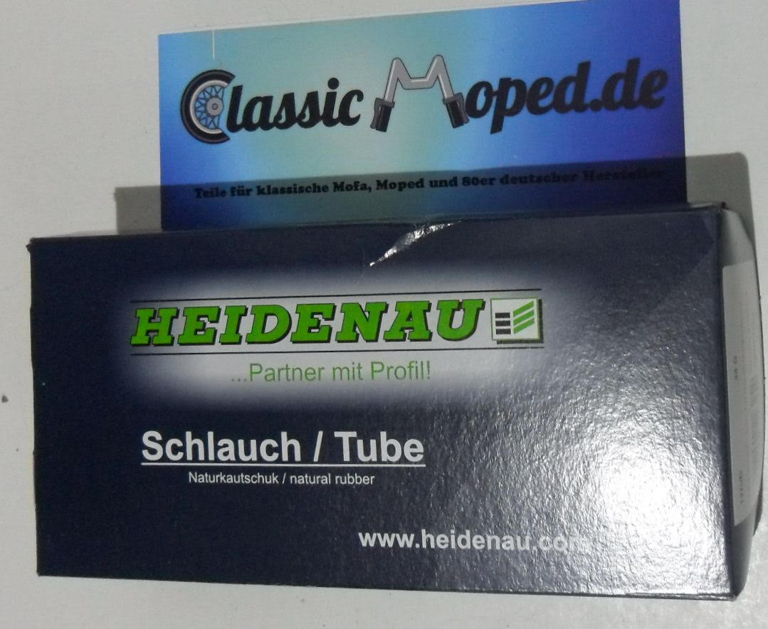 Schlauch Heidenau Luftschlauch Mofa Moped Krad KKR  2.25 2.50 2.75 - 18 Zoll NEU - Classic-Moped