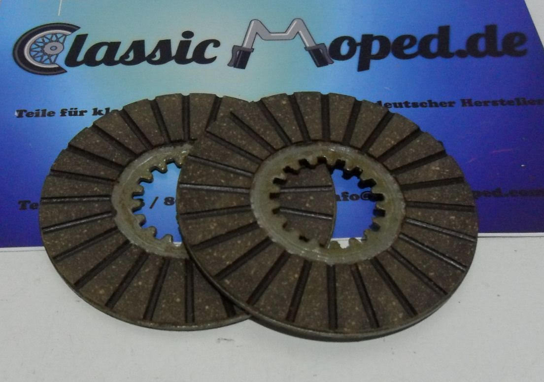Sachs 98 M32 Motor Kupplungslamellen Reibscheiben Kupplung NEU - Classic-Moped