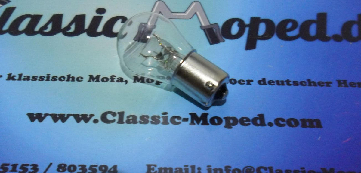 Birne 6V-21W BA15S Universal Mofa Moped Birnenfassung - Classic-Moped