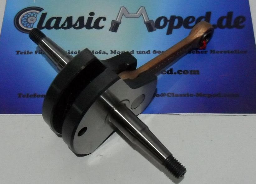 ILO G50 Motor Piano V50 Kurbelwelle Mars Gritzner Monark NEU - Classic-Moped
