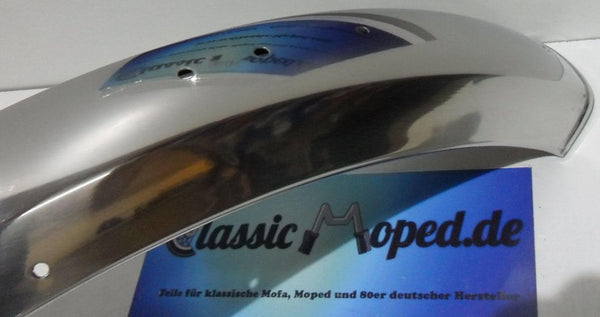 Puch Maxi N S  Schutzblech Kotflügel  vorn  Edelstahl NEU rund - Classic-Moped