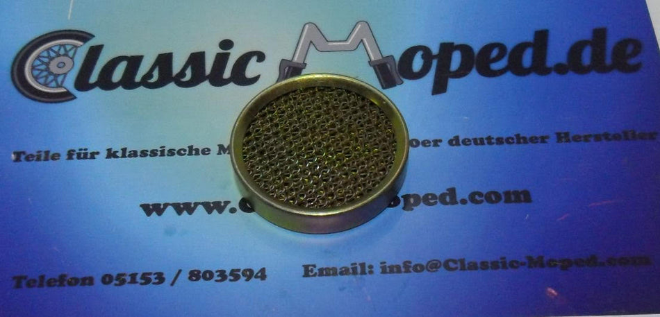 Luftfilter Sieb 50mm Oldtimer Moped Mofa DKW Puch Zündapp Victoria NEU - Classic-Moped