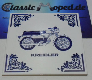 Kreidler RM RMC RS 50 Wand Fliese Küchenfliese Delfter Art NEU - Classic-Moped