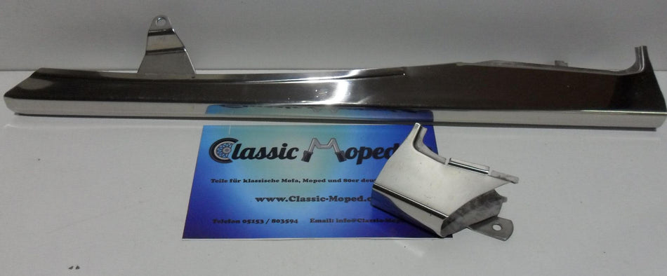 Kettenschutz Zündapp 529 530 KS GTS50 530-14.613 Edelstahl NEU - Classic-Moped