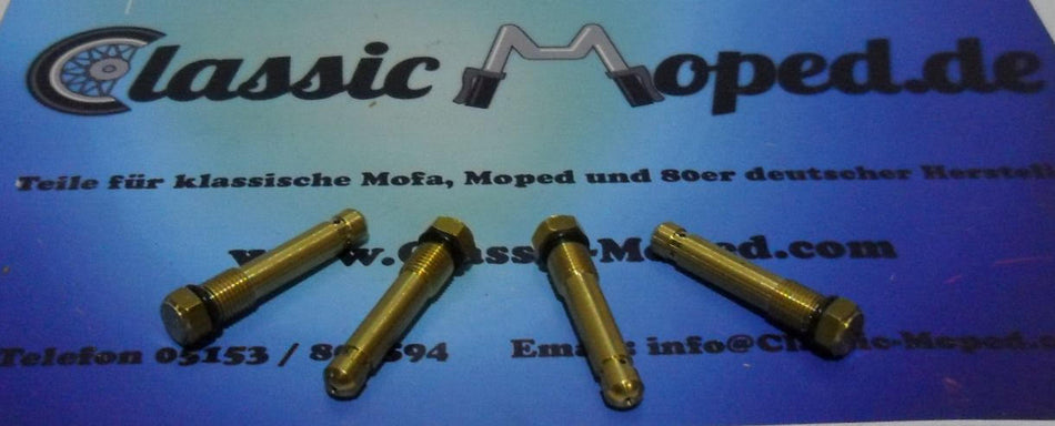 4 Düsen 64-70 Bing 44-931 Sachs Seitenschwimmer Vergaser NEU - Classic-Moped