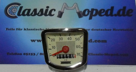 Tacho Nieren Tachometer NSU Quickly Zündapp 441 C50 Super NEU - Classic-Moped