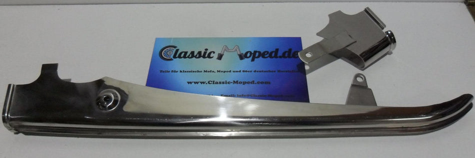 Kettenschutz Zündapp 517 KS GTS50 offen 517-14.613 Edelstahl NEU - Classic-Moped