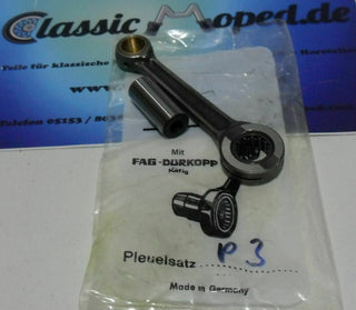 Puch MS MV Maxi 50 Pleuel Satz Gleitlager Dürkopp Germany NEU - Classic-Moped