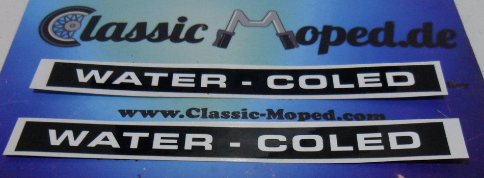 Zündapp 517 KS 50 Water-coled Satz Aufkleber Seitendeckel 1974 - 75 NEU - Classic-Moped