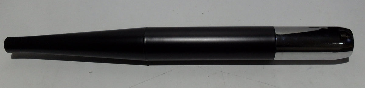 Auspuff Stumpf Zündapp Kreidler Hercules Universal Schwarz Chrom 32mm 70mm - Classic-Moped