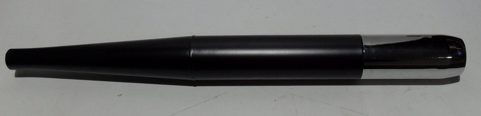 Auspuff Stumpf Zündapp Kreidler Hercules Universal Schwarz Chrom 32mm 70mm - Classic-Moped