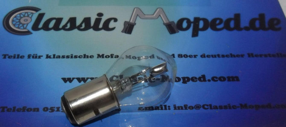 Scheinwerfer Leuchte Lampe Glühbirne Glühlampe Bilux 12 V 15 - 15 W NEU - Classic-Moped