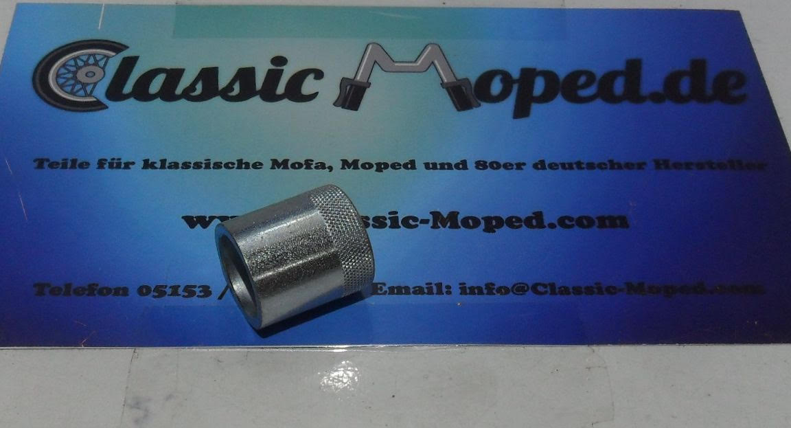 Zündapp KS50 Bing 19 Vergaser Hülse Adapter 276-04.108  NEU - Classic-Moped