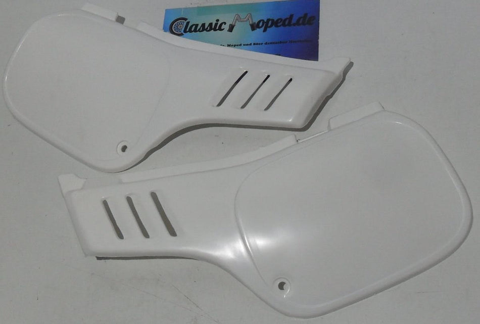 Honda MTX50SH 50 MTX-R 80 Satz Seitendeckel Verkleidung weiß NEU - Classic-Moped