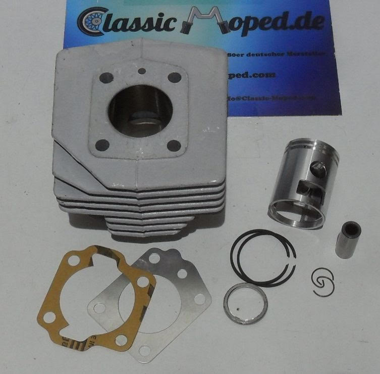 Zylinder Kolben Dichtungen Mobylette MBK 51 Motor AV10 50ccm NEU - Classic-Moped