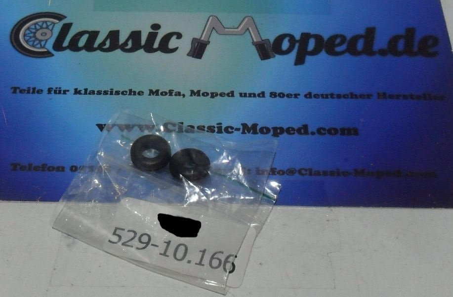 1 Satz Seitendeckel Gummis für Zündapp 530 und 529 , GTS KS50 Haltegummi 529-10.166 NEU - Classic-Moped
